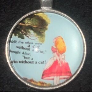 Alice in Wonderland Pendant Necklace